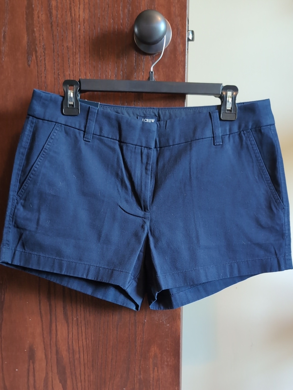 J. Crew Women's Navy Chino Shorts